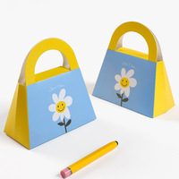 Boîtes à chocolat personnalisées pour faveurs de mariage ou de baby shower, 50 pièces, avec impression florale, auto-assemblables, emballage alimentaire sûr pour bonbons et friandises
