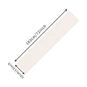 Chemin de table de Noël scandinave Bonhomme de neige minimaliste et <span class=keywords><strong>sapin</strong></span> Design tissu en lin naturel pour table de vacances à la maison moderne - Product Image 6