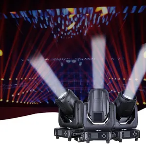 Lampu panggung untuk konser pertunjukan pesta klub Rgbw Dmx512 kepala bergerak lampu Mobile putih 1500 295w Beam-10-45 Ip20