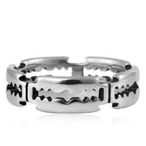 Anillo Unisex yunnique de Aleación de Zinc con Diseño Geométrico de Espiga, Joyería para Fiestas, Accesorio para el Dedo Índice - Product Image 4