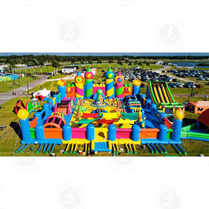 Offre Spéciale le plus grand parc d'attractions gonflable <span class=keywords><strong>de</strong></span> tourisme d'amusement <span class=keywords><strong>de</strong></span> parc <span class=keywords><strong>de</strong></span> Chambre <span class=keywords><strong>de</strong></span> rebond du monde pour des enfants et des adultes - Product Image 2