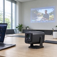 Meistverkaufter 1080p LCD-Videoprojektor Heimkino-Projektoren Proyector Multimedia Smartphone Mini-Beamer Android-Projektor
