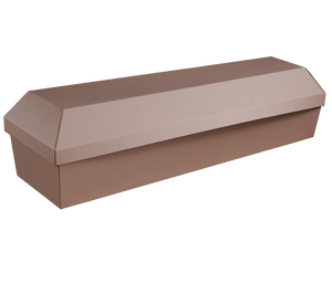 Coffin <span class=keywords><strong>en</strong></span> <span class=keywords><strong>carton</strong></span> de <span class=keywords><strong>crémation</strong></span> de douleur abordable - Product Image 1