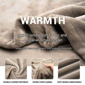 <span class=keywords><strong>Lit</strong></span> en flanelle naturelle lavable à double chaleur numérique Couverture électrique matelassée chauffante sous le <span class=keywords><strong>lit</strong></span> - Product Image 5