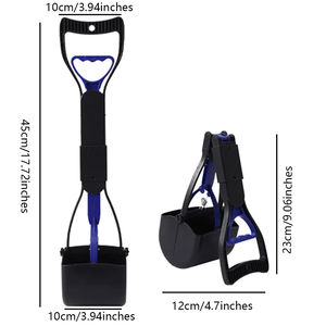Portatile e pieghevole manico lungo raccoglitore di <span class=keywords><strong>cacca</strong></span> per animali domestici Pet cooper Scoop <span class=keywords><strong>cane</strong></span> <span class=keywords><strong>cacca</strong></span> <span class=keywords><strong>cacca</strong></span> Scoop Scoop per lo smaltimento dei rifiuti di animali domestici - Product Image 5