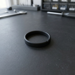 Heat Resistant Annular Seal Silicone Rubber Gasket Thin Flat O-Ring Washer <b>Spacer</b> Made in Taiwan Model GR223 - Product Image 3