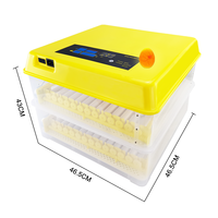 Incubateur automatique d'oeufs de caille de canard d'oie de poulet à couver moyen de roulement à vendre HT-312