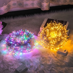 Guirlande lumineuse LED blanc chaud pour décorations <span class=keywords><strong>de</strong></span> centres commerciaux, étanche, à brancher, pour <span class=keywords><strong>intérieur</strong></span>/extérieur, sapin <span class=keywords><strong>de</strong></span> <span class=keywords><strong>Noël</strong></span>, patio, mariage - Product Image 3