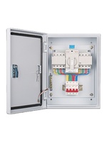 Armoire de distribution et de commande pour commutateur de transfert automatique (CTA) de lutte contre l'incendie, double alimentation, triphasé quatre fils, GCQ2-634P 4P 63A/100A