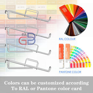 Gancho de vino montado en la pared de Metal con soporte de exhibición de función de inclinación - Product Image 5