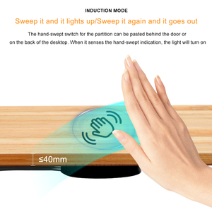 Smart pannello in legno LED luce DC5-24V 40mm armadio da cucina Touchless prossimità mano Sweep IR sensore di movimento per il guardaroba - Product Image 4
