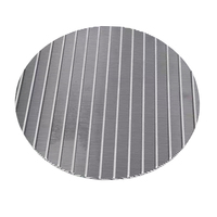 Plaque filtrante en maille à fentes en fil cannelé - Acier inoxydable 304/316 - Taille et forme personnalisables pour hôtels