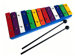 Wholesale Orff Percussion <b>Instrument</b> 13 Notes Portable Rainbow Glockenspiel Xylophone <b>Musical</b> Percussion <b>Instrument</b> for Kids - Product Image 1