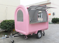 Chariot mobile pour la vente de nourriture, de glaces, de jus, nouveau type de chariot de vente ambulante, remorque, chariot à en-cas, camion de nourriture pour fruits à vendre au Sri Lanka
