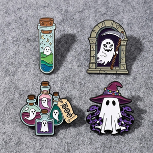 Fabricante sin Pedido Mínimo, Broches de Metal, Hierro, Aleación de Zinc, Fundidos a Presión, con Logotipo, Esmalte Suave y Duro, Insignias Personalizadas, Pins de Solapa Esmaltados - Product Image 1