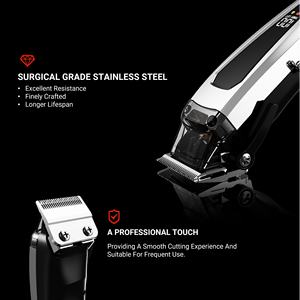 BS-106B Nueva Cortadora de Pelo y Barba Inalámbrica Profesional para el Hogar y la <span class=keywords><strong>Barber</strong></span>ía - Product Image 2