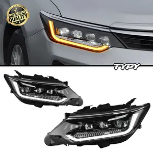 ไฟหน้ารถยนต์ TYPY สำหรับปี 2015-2018 12V 8000K อัพเกรด ปรับแต่งใหม่ ไฟ DRL แบบไดนามิก ไฟเลี้ยว LED อุปกรณ์ตกแต่งรถยนต์ - Product Image 1