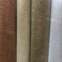 Designer 150 GSM Chaîne Texture Brillant Paillettes Maille 100% Polyester Paillettes Tissu pour Robes Vêtements Sacs Arcs Mariage