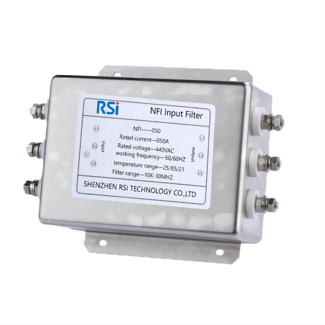 Three Phase Inverter Intput Filter EMI EMC Filter 380VAC Rated Current 10A 20A 30A 40A 50A 60A 80A 100A 150A 200A