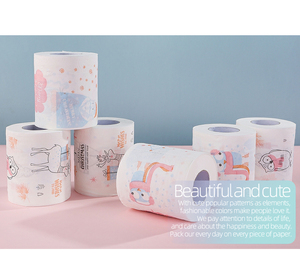 Papier de toilette personnalisé, emballage imprimé, mignon, 55 pièces, nouvelle collection uk - Product Image 4
