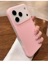 Coque de téléphone en silicone liquide à couverture intégrale pour iPhone 17 Air 16 15 14 Pro Max, sensation de peau pressée à chaud, protection arrière en TPU