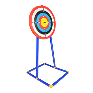 Standing Plastic Archery Target With Suction Cup For Shooting Practice 60cm Diameter For Indoor Outdoor Use - Product Image 5