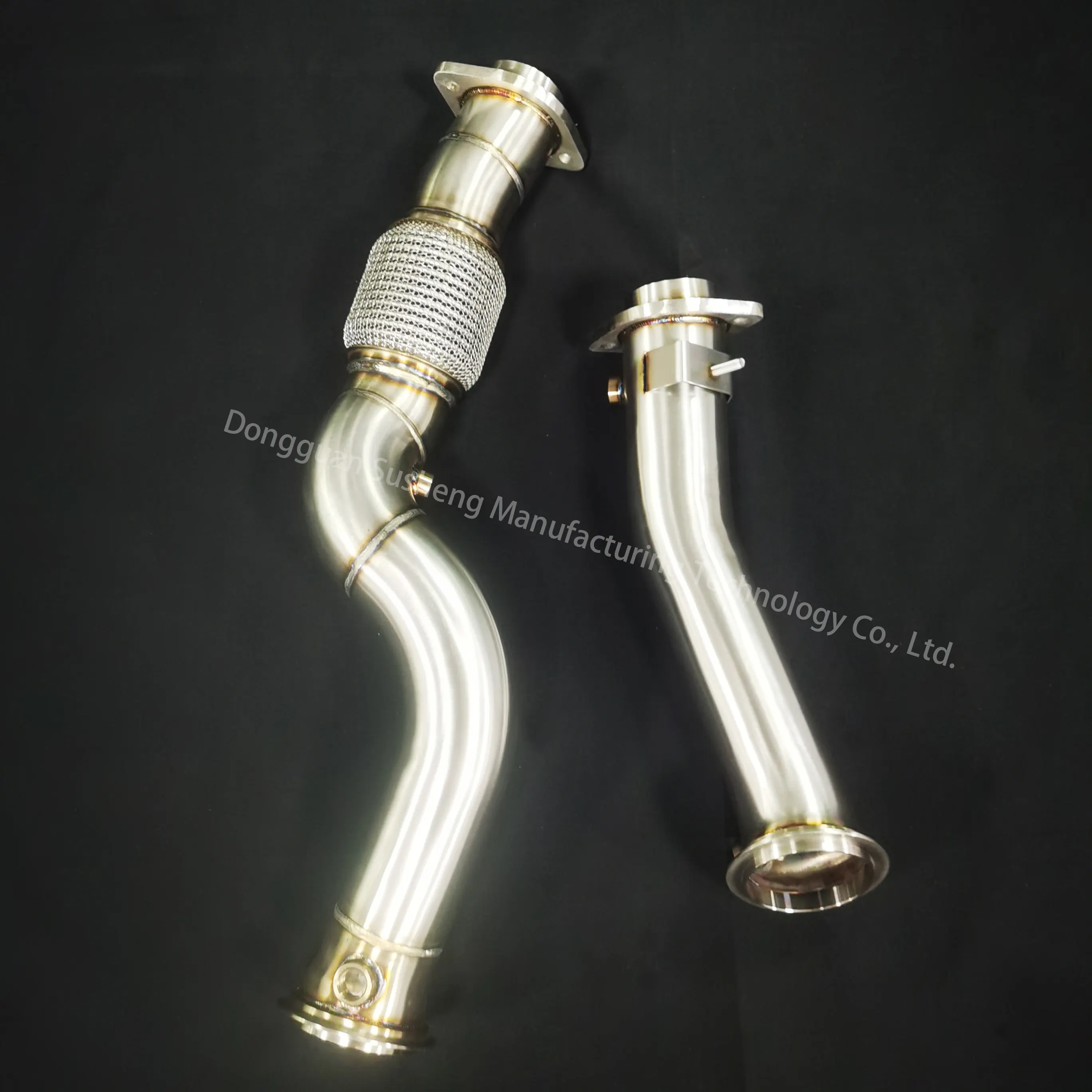 Systeem Uitlaat Downpipe Recht Voor Bmw S58 G82 G80 M3 M4 304 Roestvrij Staal Voor Mercedes 2012 C63 Amg W204