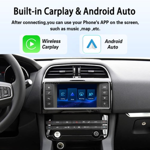 Caja de interfaz Viknav Linux para Jaguar XE XF F-Pace 2016-2019, decodificador inalámbrico CarPlay, Android Auto, GPS, navegación, compatible con el sistema original del coche. - Product Image 5
