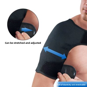 <span class=keywords><strong>Ceinture</strong></span> de soutien d'épaule réglable en néoprène léger et respirant pour la protection sportive des articulations du coude, des lésions du labrum et des décalages. - Product Image 2