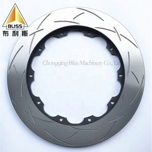 Étriers de frein automatiques 6 pistons, kits de gros freins GT6, disques de frein modifiés en carbone haute résistance, 345 mm, 355 mm, 380 mm, 405 mm - Product Image 2