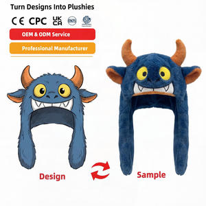 Custom Plush Toys Doll Wholesale Cute Bird Biqu Panda Camel Baby Sleeping <strong>Teddy</strong> Bear 3D Toy Birthday Mesh Lining Custom Clothes - Product Image 4