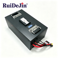 Batterie lithium-ion à décharge élevée 12V 24V 36V 48V 60V 72V avec chargeur pour châssis AGV, robot de transport de matériaux automatisé