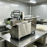 Commerciële elektrische kruiden- en theeblad snijmachine voor fruit, groenten, citroengras, zoethoutwortel en kruiden.
