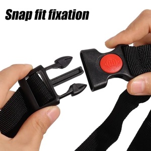 Poignée d'assistance pour porte de voiture Qinda, en plastique noir, barre de sécurité pour personnes handicapées, aide à la mobilité - Product Image 4