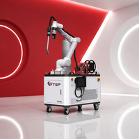 Robot de soudage collaboratif avec arrêt automatique via la protection laser pour une collaboration humain-robot plus sûre