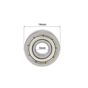 Rodamiento en miniatura 605ZZ 5 X14 X 5mm Metal sellado GCr15 métrico Micro Mini rodamiento rígido de bolas en miniatura <span class=keywords><strong>605</strong></span> - Product Image 4