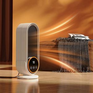 Chauffe-ventilateur PTC intelligent portable 220V à élément céramique, 1200W, avec deux réglages, pour un chauffage d'hiver efficace et économe en énergie – Meilleure vente - Product Image 1