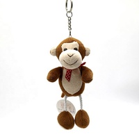 Porte-clés en peluche lapin blanc, Mini dessin animé, Animal doux, en Stock, vente en gros
