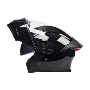 Nhà Máy Bán buôn LED Đèn đuôi đầy đủ mặt mở xe máy Mũ bảo hiểm ABS Modular Flip Dot được phê duyệt đôi <span class=keywords><strong>D</strong></span> đóng cửa tất cả - Product Image 4