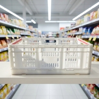 Paniers de récolte agricoles pour la collecte, le tri et la livraison centralisée à grande échelle de caisses de fruits tropicaux saisonniers