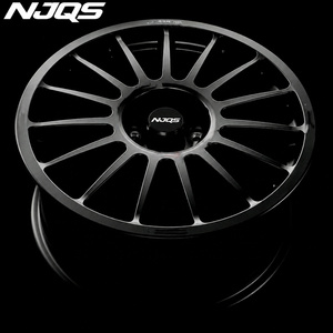 Rines Forjados NJQS para Auto, 18 y 19 Pulgadas, Monobloque, Negros, Personalizados, de Aleación, para Subaru WRX, Mitsubishi Lancer Evo, <span class=keywords><strong>Toyota</strong></span> <span class=keywords><strong>Yaris</strong></span> <span class=keywords><strong>GR</strong></span> - Product Image 6