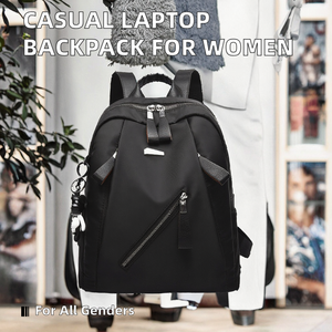 Sac à dos décontracté pour femme, pratique et tendance, avec fermeture éclair et doublure en polyester, idéal pour l'université, l'école ou les voyages - Product Image 3