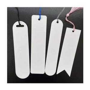 ที่คั่นหนังสืออะลูมิเนียมเคลือบเงาสีขาวสำหรับงานพิมพ์แบบระเหิด ปี <span class=keywords><strong>2026</strong></span> ขายดี พร้อมพู่ห้อย สามารถปรับแต่งได้ - Product Image 2