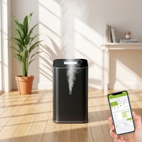 Grand diffuseur d'arômes électrique en métal 500 ml, nébuliseur de parfum sans eau, diffuseur d'air, machine à parfum