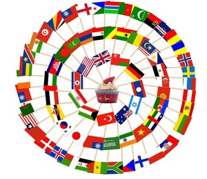 Banderas de bambú personalizadas al por mayor con logo para decoración de pasteles, <span class=keywords><strong>hamburguesas</strong></span> y alimentos - Product Image 6