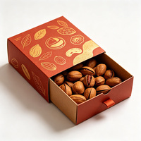 Boîtes en carton rigide coulissantes personnalisées avec logo imprimé pour cadeaux alimentaires, desserts, bonbons, chocolats, emballages de boîtes à tiroirs
