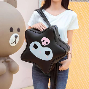 Eslinga de estrella negra de moda con función impermeable, alfileres personalizados, cierre de cremallera para exhibición de Centros Comerciales - Product Image 3