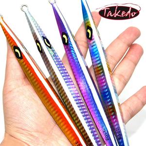 TAKEDO JY30 150g 200g 250g 300g Señuelo de lubina de alta calidad Señuelo de plantilla de metal de plomo de mar profundo Señuelos de hundimiento rápido Lápiz Plantilla de plomo vertical - Product Image 3