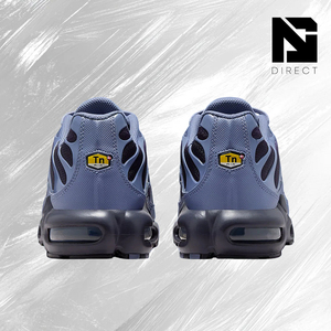 Air Max Plus 'World Indigo' Mesh Lace Up Running Shoes Solid Color Round Toe Cushioned All Seasons Men's Nike Sneaker - Product Image 4