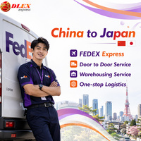Agent de fret fiable Alibaba 1688, transitaire FedEx, transport de marchandises de Chine vers le Japon, logistique tout-en-un